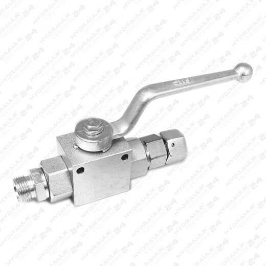 2/2 - Wege Kugelhahn Blockkugelhahn verzinkt Standard - metrisch  Aussengewinde - Innengewinde 10 L (M 16x1,5) leicht 1