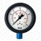 Hydraulik Manometer &oslash;63 mm Glycerin Edelstahl  0 bis 60 bar mit Staubschutz SCHWARZ