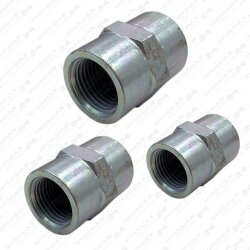 Muffen Reduziermuffen Hydraulik Zoll BSP  G 1/8-  bis G...