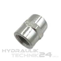 Muffen Reduziermuffen Hydraulik Zoll BSP  G 1/8-  bis G...