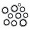10 Dichtring f&uuml;r BSP Verschraubungen G 1/8" Zoll Hydraulikverschraubung