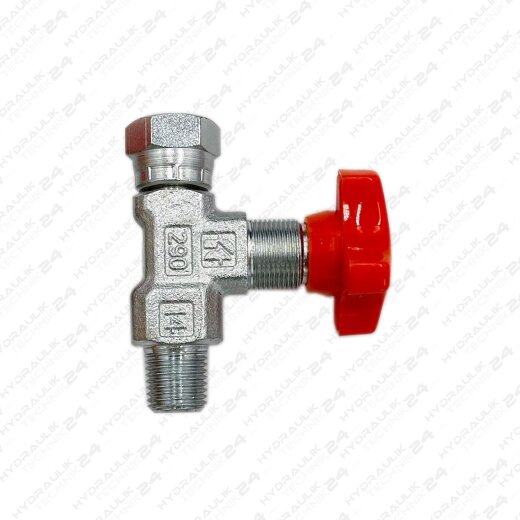 Manometerabstellhahn gerade G 1/4"