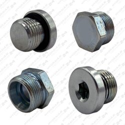 Verschlußschraube G 3/4" mit Innensechskant