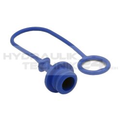 Staubschutz f. Hydraulik Kupplung Muffe/Dose BG3 blau