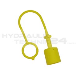 Staubschutz f. Hydraulik Kupplung Stecker BG3 gelb