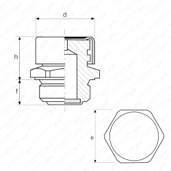 Hydraulik Be- und Entlüftungsstopfen mit Kappe Entlüftungsfilter Stopfen Zylinder Tank Belüftung