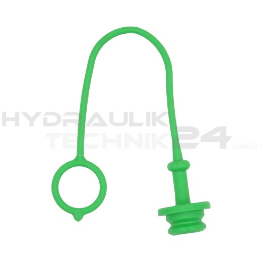 Staubschutz f. Hydraulik Kupplung Muffe/Dose BG3 gr&uuml;n