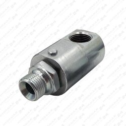 Drehverschraubung Winkel 90°  G 3/8"