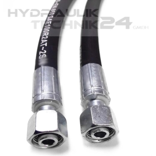 Hydraulikschlauch NW 19 1x 22L 1x 22L- 90&deg; IG SW 36 DKOL metrisch ab 14,20 Euro 900 mm