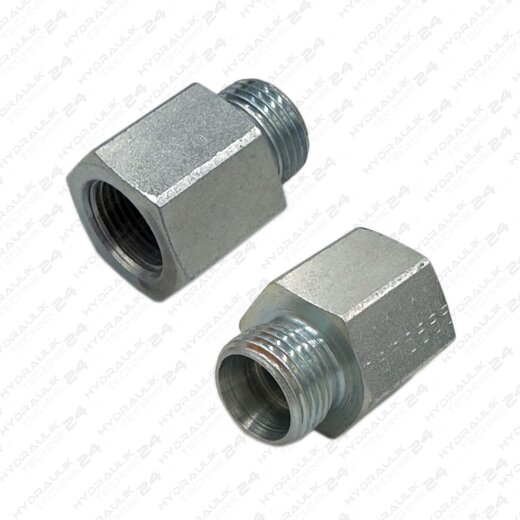 Hydraulik gerade Aufschraubverschraubung mit Innengewinde 12LR1/2"