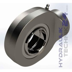 Hydraulikzylinder doppeltwirkend 80/35 - 200mm Hub mit Gelenkaugen