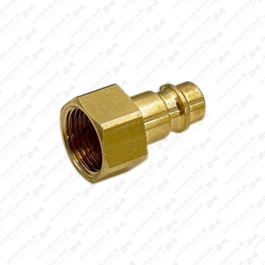 Kupplungsstecker (NW7,2) G 1/4"(IG), Messing