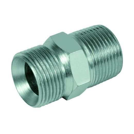 Hydraulik Gerader Einschraubstutzen BSP- BSP-kegelig G5/8&ldquo; x R1/2&ldquo;