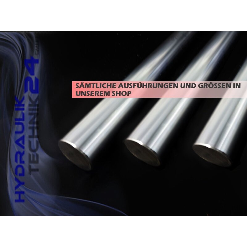 Kolbenstange 30 Mm F7 – Geschliffen & Hartverchromt, Zuschnitt Bis 6.000 Mm Von Drimakon