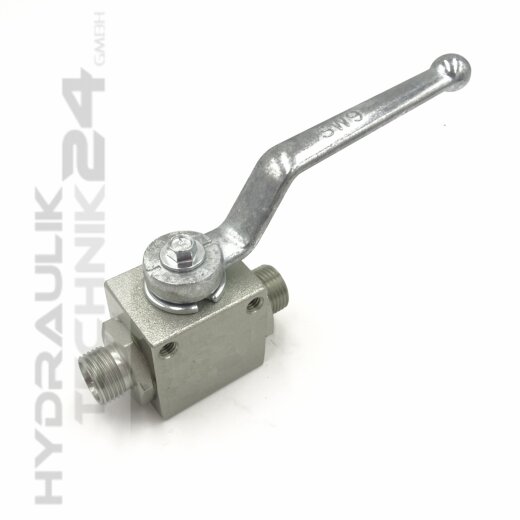 2/2 - Wege Hydraulik Kugelhahn Blockkugelhahn Edelstahl Standard -  metrisch  30S (M 42x2) schwer 1