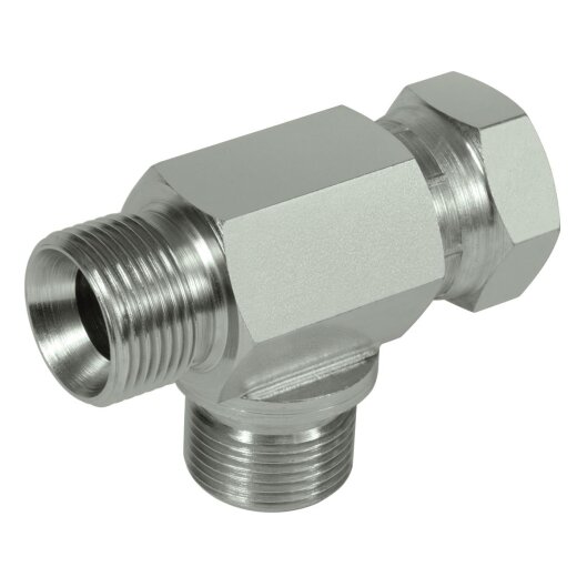 Einstellbare L-Verschraubung BSP Außengewinde - BSP - Mutter G 3/4" SET mit 5 Stück