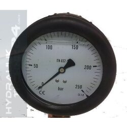 Hydraulik Manometer Glycerin Edelstahl ECO-Line 0- 1 bar...