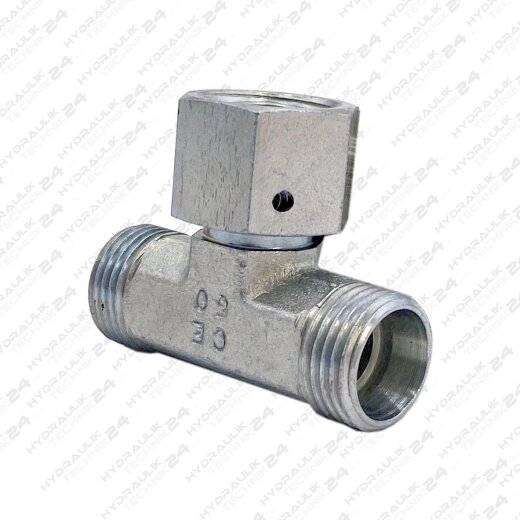 Hydraulik Einstellbare T - Verschraubung 10 L