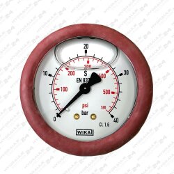 Hydraulik Manometer &oslash;63 mm Glycerin Edelstahl...