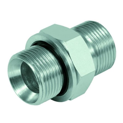 Gerade Einschraubverschraubung Zoll BSP mit Weichdichtung G 1/8“ bis G 2“