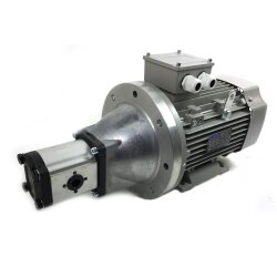 Hydraulikaggregat (Motor-Pumpeneinheit) mit Elektromotor 380/400 Volt bis 1,5 KW