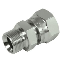 Einstellbare Einschraubverschraubung Zoll BSP G1/2“...