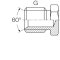 Hydraulik Verschlussstopfen  BSP Au&szlig;engewinde G 1/8&ldquo;