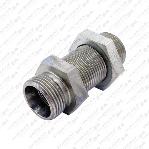 Hydraulik-Verschraubung Gerade Schottverschraubung 22 L