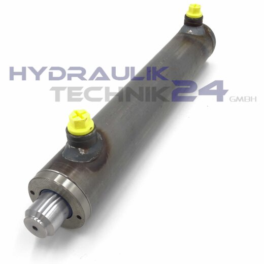 Hydraulik Handsteuerventil Steuergerät 40L/Min 4-Fach 4x doppelwirkend mit  Druckweiterführungsbuchse
