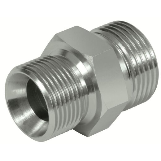 Gerader Adapter ORFS-BSP&deg;  11/16-16 UN - G &frac12;