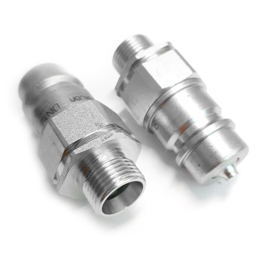 Kupplungsstecker Hydraulik Steckkupplung Gr&ouml;&szlig;e 2  Standard    -Staffelpreise-  10S -  M18x1,5 5