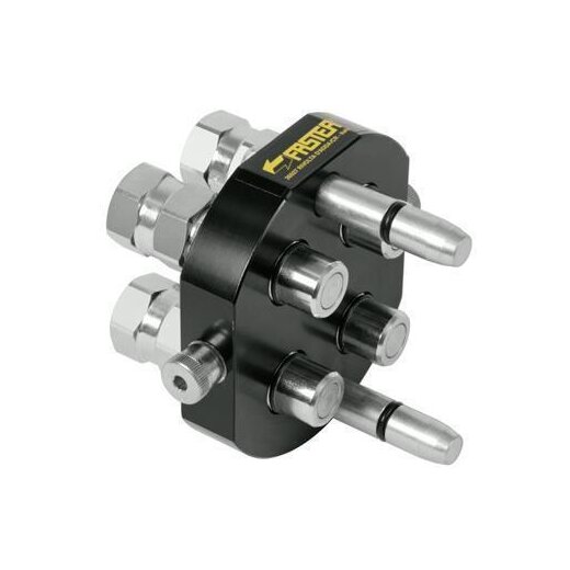 Faster Multikupplungen/ Multikuppler Stecker DN10 40L/min 4-fach 15L AG M22x1,5