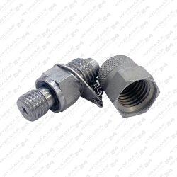 Messanschluss M16x2 - G 1/8" (AG), Stahl verzinkt