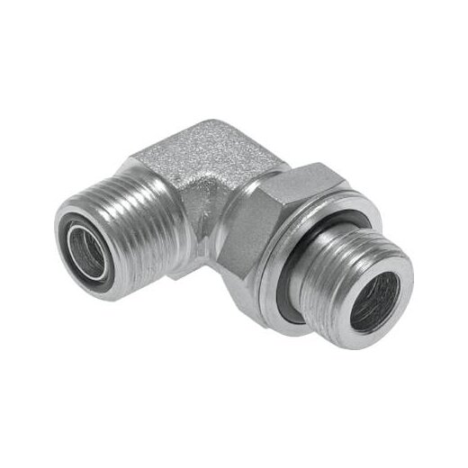 ORFS-Winkeleinschraubver-schraubung UN 13/16"-16-G 3/8"