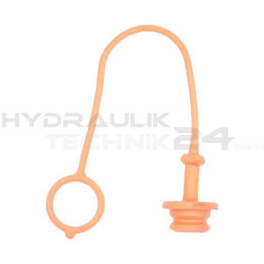 Staubschutz f. Hydraulik Kupplung Muffe/Dose BG3 orange