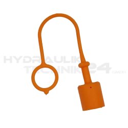 Staubschutz f. Hydraulik Kupplung Stecker BG3 orange
