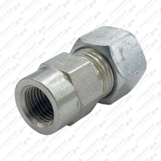 Hydraulik Manometer Anschluß Verschraubung  IG | AG - 1/4" 6L_Aussengewinde