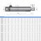 Hydraulikzylinder einfach wirkend, Ø 40 mm, Hub 150 mm Plunger
