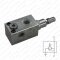 Hydraulik Druckbegrenzungsventil 3/4" | 80-300 bar mit Hutmutter