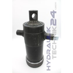 Teleskopzylinder Hydraulik 4-stufig - 790 mm Hub - 11,7t Querbohrung