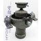 Teleskopzylinder Hydraulik 3-stufig - 1283 mm Hub - 11,7t Kugelpfanne - mit Kardanring und Lagerböcken