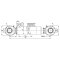Hydraulikzylinder einfachwirkend mit Gelenkaugen 30 - 700 mm Hub
