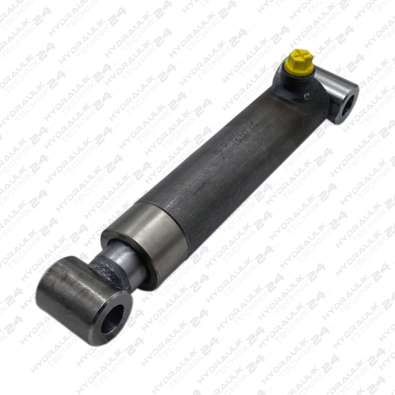 Hydraulikzylinder Einfachwirkend Mit 25 Mm Durchmesser – 50 Bis 1000 Mm Hub, Mit Gelenkaugen
