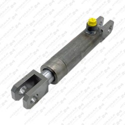 Hydraulikzylinder einfachwirkend mit Gabeln 30 - 150 mm Hub