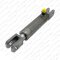 Plungerzylinder Hydraulikzylinder einfachwirkend &oslash; 16 mm mit Gabeln 050 - 1000 mm Hub