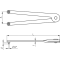 Verstellbarer Stirnlochschl&uuml;ssel von 1,5 mm - 12 mm