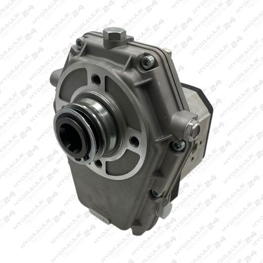 Zapfwellengetriebe mit Schiebemuffe für Heckzapfwelle u Frontzapfwelle Gr.3 mit Ölfüllung Heckzapfwelle (rechts) 65,6l / 36ccm Ja