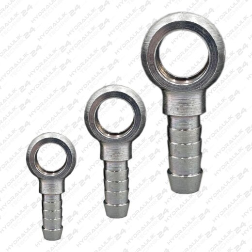 Ring-Schlauchnippel, Ring-Auge für Öl & Kraftstoffschläuche