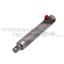 Hydraulikzylinder einfach wirkend, Kost &Oslash; 30 mm, Hub 550 mm Plunger Befestigungsbohrung &oslash; 16,2 mm