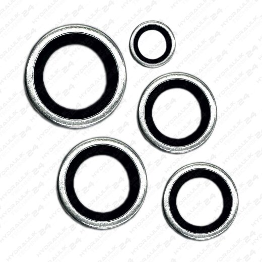 5 Dichtring für BSP Verschraubungen G 1/2" Zoll ## Lagerplatz 13-14-5 ##